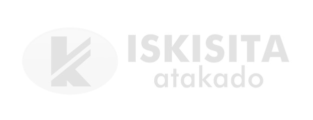 Logotipo de Iskisita em tom de cinza