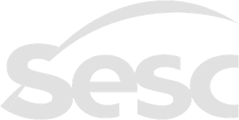 Logotipo de Sesc em tom de cinza
